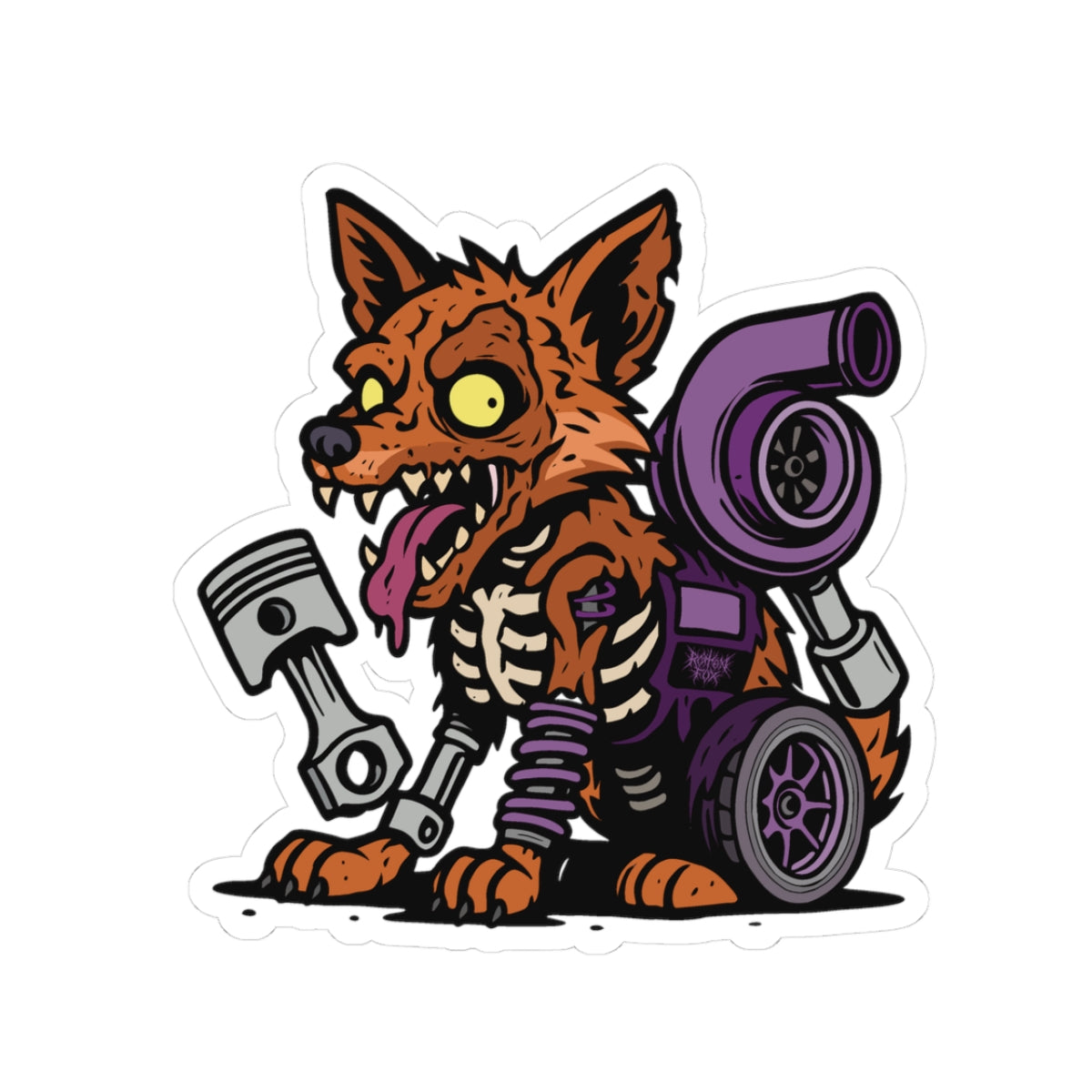 "Turbo Ritual" Sticker