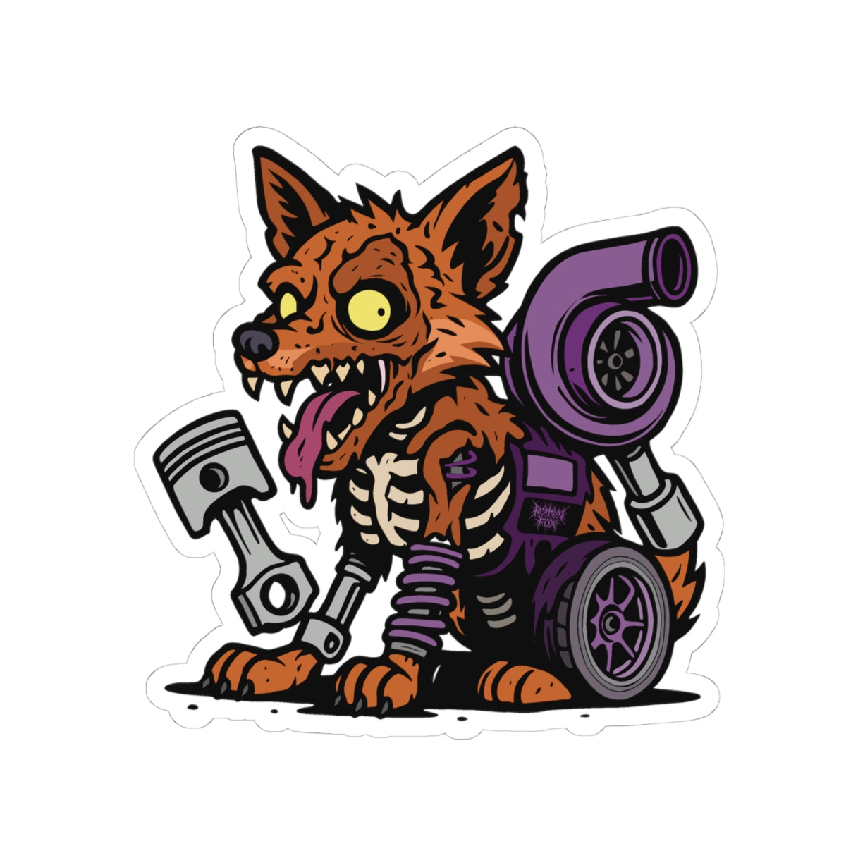 "Turbo Ritual" Sticker