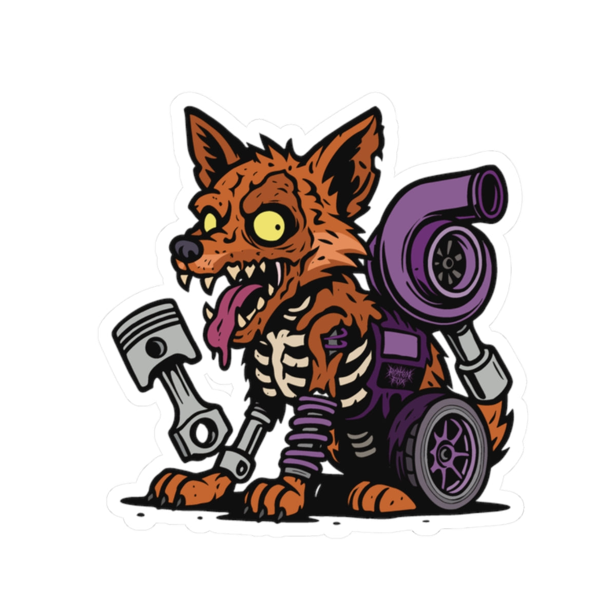 "Turbo Ritual" Sticker