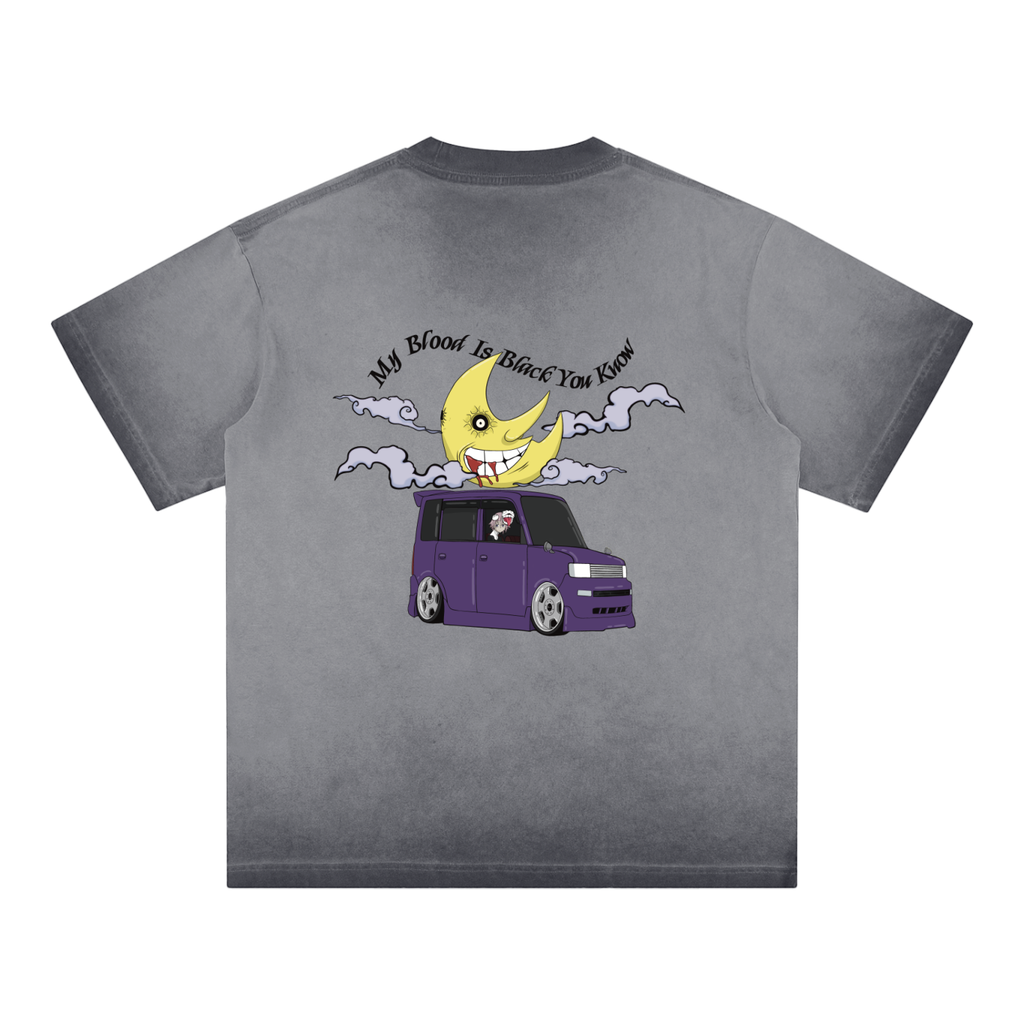 My Blood is Black- Reverse Dyed Tee
