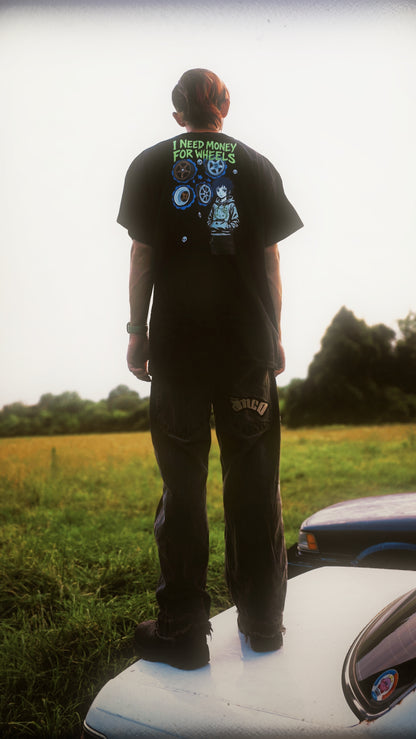 "I Need Money for Wheels" Tee