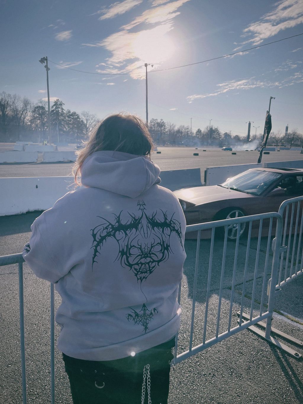 Oversize Fleeced Rotten Sigil Hoodie