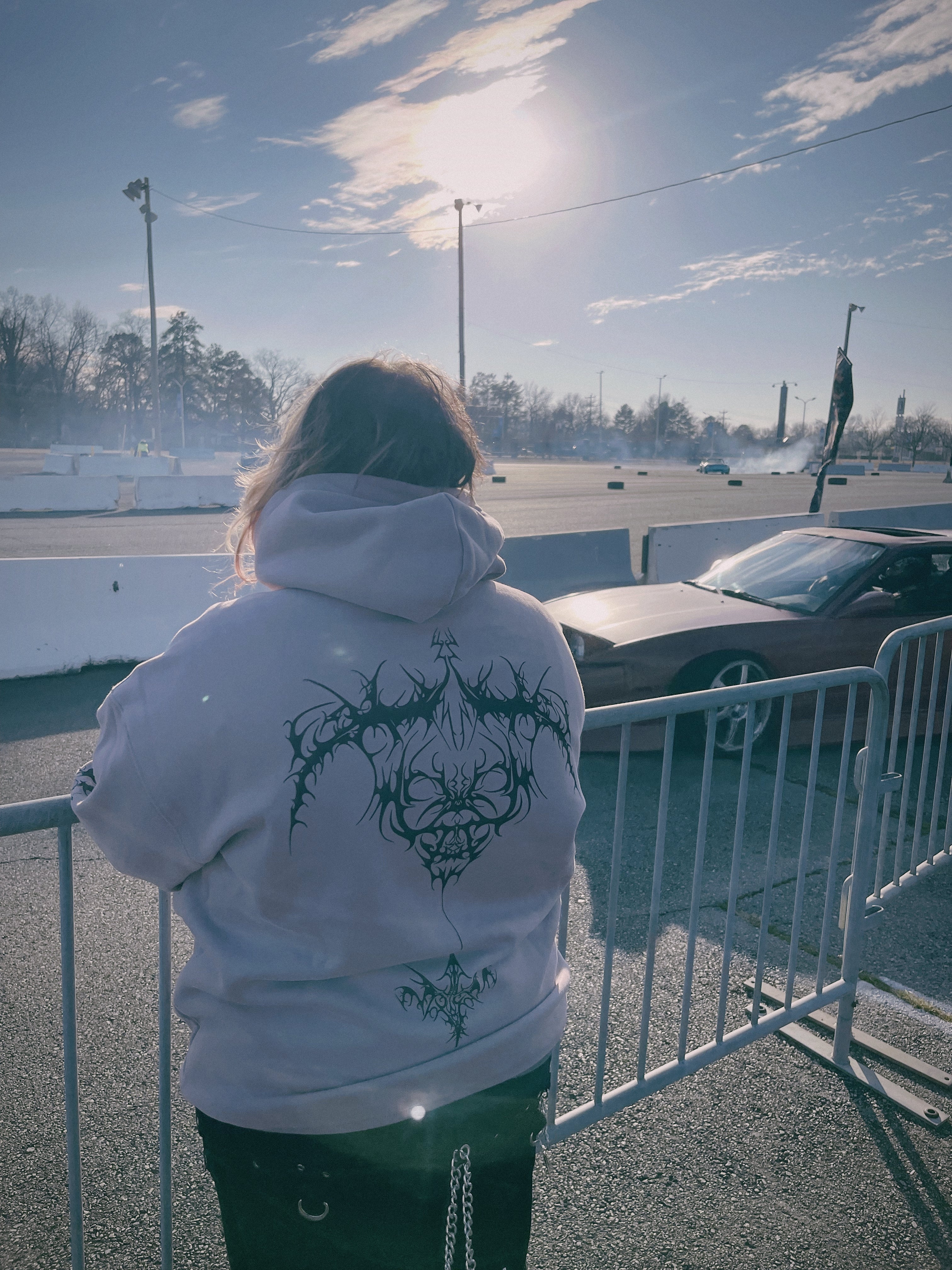 Oversize Fleeced Rotten Sigil Hoodie